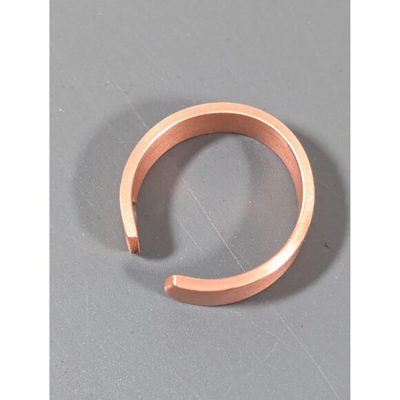 Copper Band Ring With Magnets Size 7.75 Boho Western Classic - Picture 2 of 5